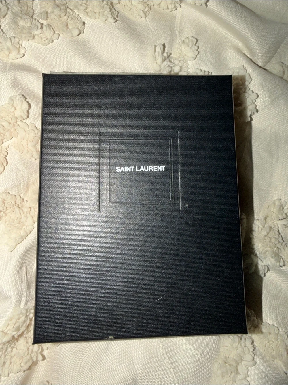 Saint Laurent Crocodile Card Holder NEW with box, dust bag, authenticity card